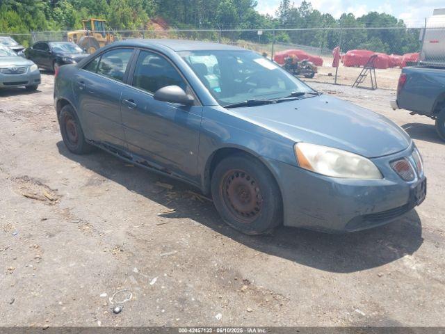  Salvage Pontiac G6