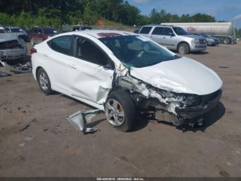  Salvage Hyundai ELANTRA