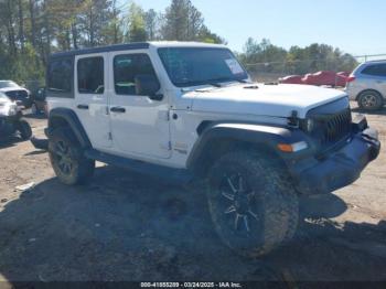  Salvage Jeep Wrangler