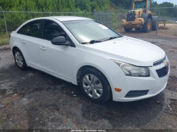  Salvage Chevrolet Cruze