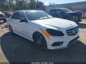  Salvage Mercedes-Benz E-Class