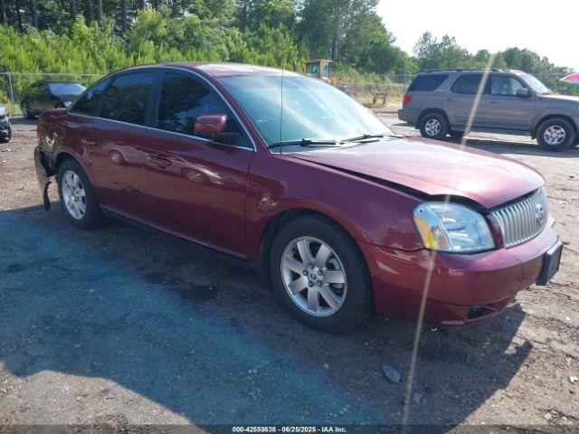  Salvage Mercury Montego