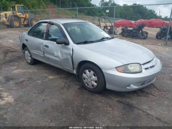  Salvage Chevrolet Cavalier