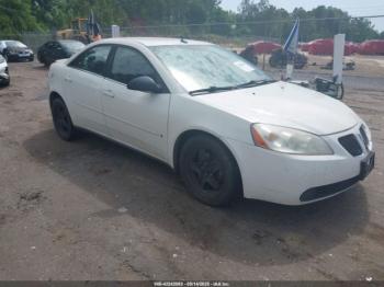  Salvage Pontiac G6
