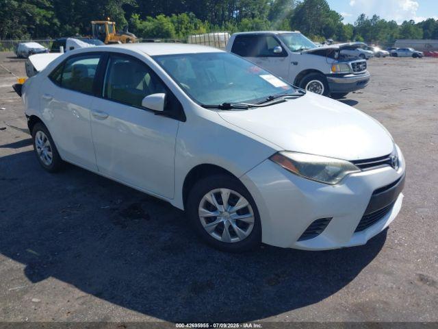  Salvage Toyota Corolla
