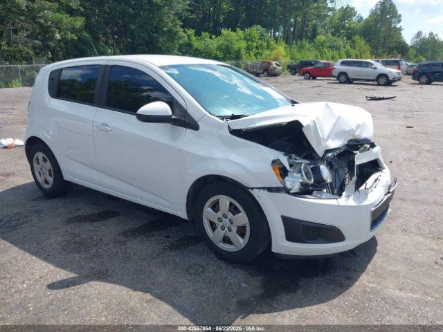  Salvage Chevrolet Sonic