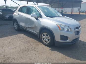  Salvage Chevrolet Trax
