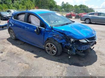  Salvage Chevrolet Cruze