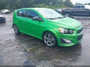  Salvage Chevrolet Sonic