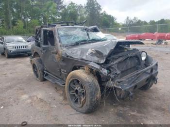  Salvage Jeep Wrangler