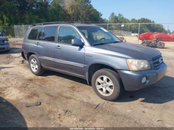  Salvage Toyota Highlander