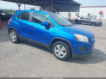  Salvage Chevrolet Trax
