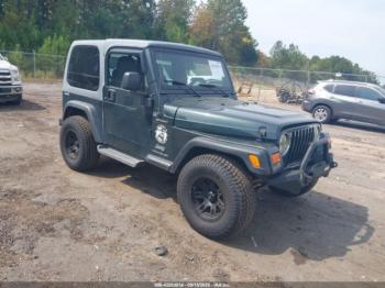  Salvage Jeep Wrangler