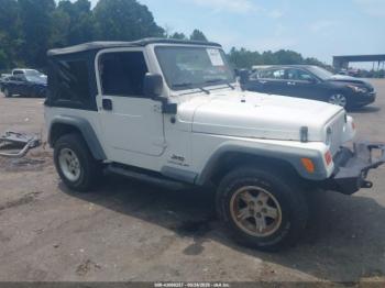  Salvage Jeep Wrangler