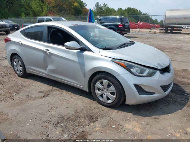  Salvage Hyundai ELANTRA