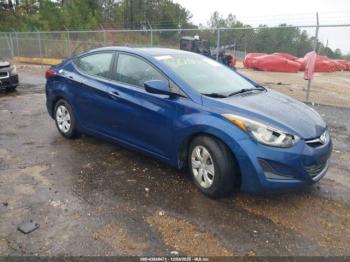  Salvage Hyundai ELANTRA