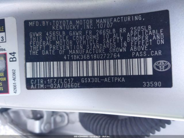 Toyota Avalon Limited Image 8