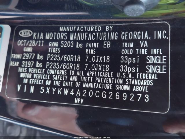 Kia Sorento Sx V6 Image 10