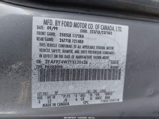 Ford Crown Victoria Lx Image 8