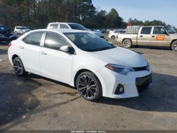  Salvage Toyota Corolla