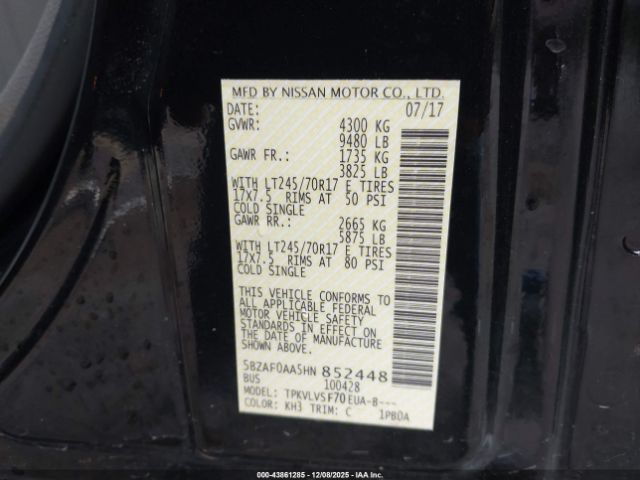 Nissan Nv Sl V8 Image 19