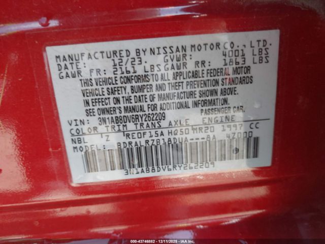 Nissan Sentra Sr Xtronic Cvt Image 13