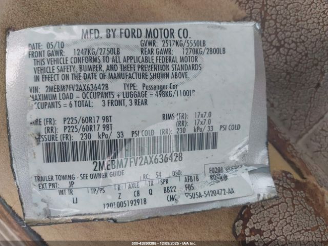 Mercury Grand Marquis Ls (fleet Only) Image 10