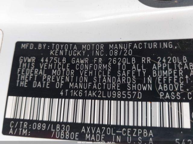 Toyota Camry Xse Image 13