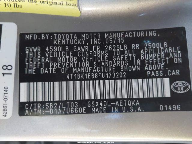 Toyota Avalon Xle Touring Image 14