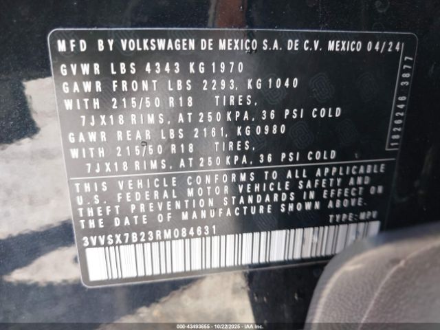 Volkswagen Taos 1.5t Se Image 9