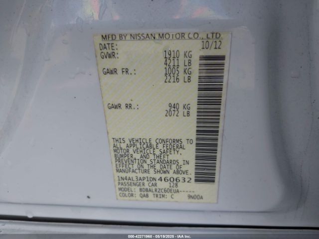 Nissan Altima 2.5 S Image 5