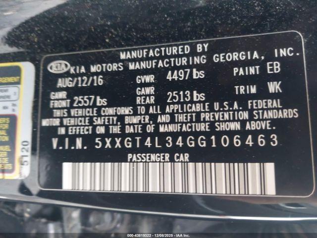 Kia Optima Lx Image 6