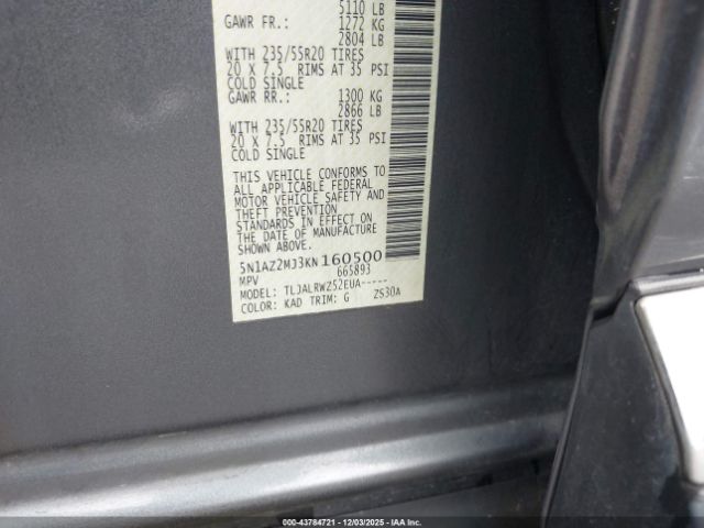 Nissan Murano Sl Image 11