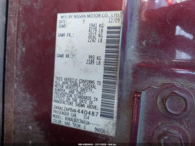 Nissan Altima 2.5 S Image 10