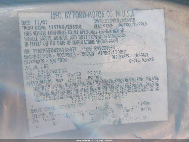 Ford Taurus Ses Image 3