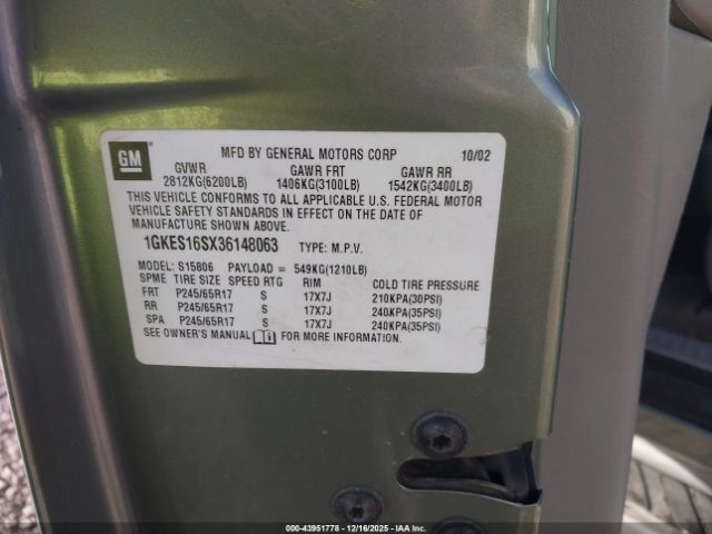 GMC Envoy XL Slt Image 9