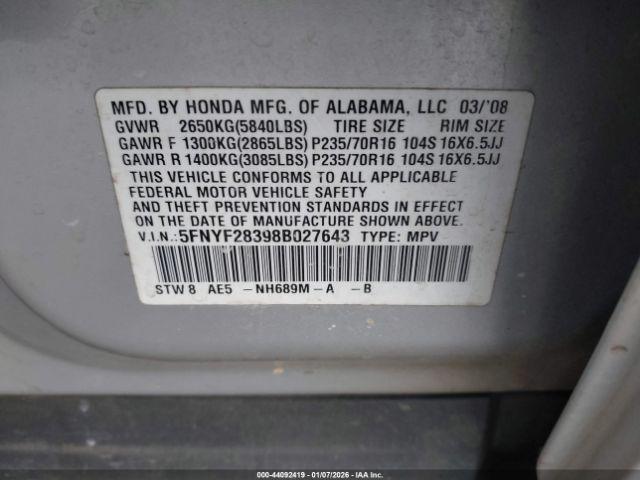 Honda Pilot Se Image 11