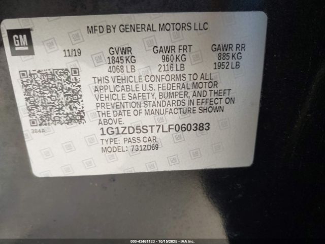 Chevrolet Malibu Fwd Lt Image 10